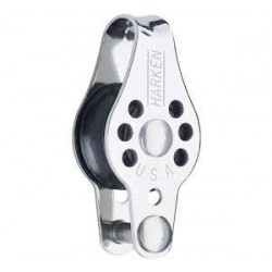 Roldana inox micro 22mm simple con arraigo