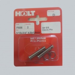 Set 2 Pasadores 4.8x19mm