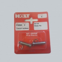 Set 2 Pasadores 6x20mm