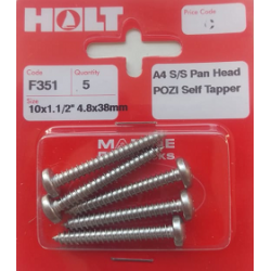 Tornillos 4.8 x 38 [mm]